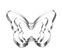 Multipurpose Nonrust Steel Cookie Stamp Butterfly Shape Safe Brims Ideal for Baking Crafting and Kitchen Use Nonrust Steel Baking Equipment
