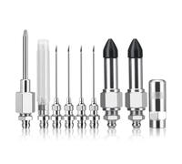 Multipurpose Nonrust Steel Greases Guns Accessories Accuracy Nozzle Tip for Tight Space and Machinery Maintenance Industrial Deep Hole Lubrication Tool