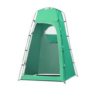 Multipurpose Outdoor Shower Tent Ideal for Changing, Showering, and Privacy at the Beach, Camping, and Picnics (green)