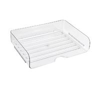 Multipurpose Paper Letter Tray Desktop Document Organiser Storage Container Stacking File Letter Stand for School Stackable Desk File Cabinet