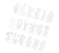 Multipurpose Pattern Stencil Template Set Safe Materials Precisions Cut for Wall Canvas Textile and Educational Activity Stencil Template for Drawing