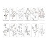 Multipurpose Pattern Stencil Template Set Safe Materials Precisions Cut for Wall Canvas Textile and Educational Activity Craft Templates