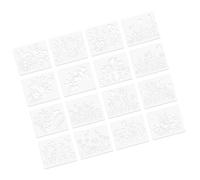 Multipurpose Pattern Stencil Template Set Safe Materials Precisions Cut for Wall Canvas Textile and Educational Activity PET Painting Template Crafting Tool