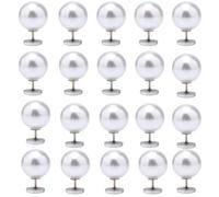 Multipurpose Pearl Fastener Flat Base Sewing Clip Home Craft Button Non-slip Pearl Button