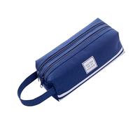 Multipurpose Pen Case Large Capacity Pencil Bag Double Layered Pen Pouches Travel Cosmetic Bag for Student Women Girl Office Accessory Case