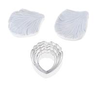 Multipurpose Peony/Roses Petals Molds for Home and Professional Use Stainless Steel Gumpaste Veiner Baking Tool Sugarcraft Molds