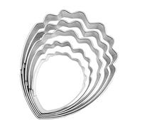 Multipurpose Peony/Roses Petals Molds for Home and Professional Use Stainless Steel Gumpaste Veiner Baking Tool Sugarcraft Molds