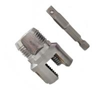 Multipurpose Pipe Thread Cutting Tool Threader for Tubes 1/2inch or 3/4inch Dies for Secure Connection Cutter