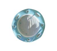 Multipurpose Poolside Game Platform with Fast Inflation Design Great for Tokens and Storage Drink Holder Table