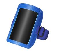 Multipurpose PVC Armband Card Adjustable Elastic Strap Sleeve for Corporate Workers School Daily Activities Clear Holder with Elastic Strap Sleeve Badge Protector