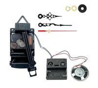 Multipurpose Quartzs Pendulums Clock Movement Replacement Set with Melodies Chimes Music Box Repair Various Clock Types Pendulums Parts