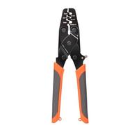 Multipurpose Ratchets Crimper Crimping Tool with Interchangeable Dies for Heat Shrink Butt Splices and Cable Lugs Fast Change Jaw Crimping Pliers