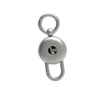 Multipurpose Rechargeable Miniature Scale Keychain for Daily Use Electronic Weighing Tool with Negatives LCD Screen Multifunctional Weighing Tool Keychain