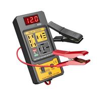 Multipurpose Relays Tester Battery Analyzers Voltages Detector Twith Digital Display for 11V-25V Systems 4/5Pin Digital Battery Detectors