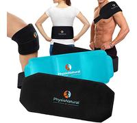 Multipurpose, Reusable Hot & Cold Compress Gel Pack with Secure Wrap for Instant Relief of Back Pain, Sore Shoulders, Swollen Knee - Ideal for Injuries, Arthritis, Sprains, Aches, and Surgery Recovery