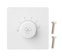 Multipurpose Rotary Ceiling Fan Dimmer Switches 3 Power Setting 120W 300W 500W 220V 10.0A Wall Mounted Switches Use Ceiling Fan Speed Controllers Wall