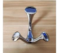 Multipurpose Rotary Wall Hook - Modern Swivel Coat Rack & Key Holder 5 Heavy-Duty Metal Hooks Waterproof for Cupboard Closet Kitchen and Purse (Color: Ch)