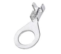 Multipurpose Round Connectors Terminals Connectors 100 Pack Craft Supplies for Long in Electrical Installations Thickened Connection Terminals