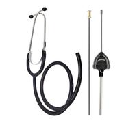 Multipurpose Rubber and Metal Engine Cylinder Stethoscope for Diagnosis in Car Motorcycles Applications Rubber Metal
