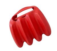 Multipurpose Sand Scooping Tool with Comfortable Handle, Red