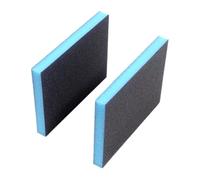 Multipurpose Sanding Sponge Sandpaper Assorted Grit Abrasive Tool With Grit Surfaces Comfort Grips Foam Sand Block 2Pack Abrasive Sponge Block
