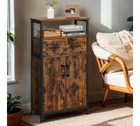 Multipurpose Sideboard with Drawer and Adjustable Shelf