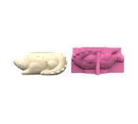 Multipurpose Silicone Alligators Mold Flowerpot Molds for Creating Pots and Pen Holders with Concrete Or Resin Shaped Silicone