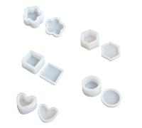 Multipurpose Silicone Craft Mold Various Shape Epoxy Resin Silicone Texture for Home Decorating and Gift Making Safe Mold
