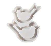 Multipurpose Silicone Hollow Big Small Bird for Creative Applications Like Plasters and Soap Crafting Bird