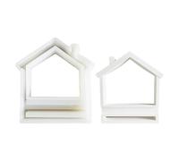 Multipurpose Silicone House Base Mold Fine Craftsmanship Silicone Mold with Clear House Detailing Base for Designers Handcraft Enthusiasts Supplies