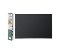 Multipurpose Silicone Kitchen Worktop Mat, Extra Thick(2mm) Non-Slip, Heat-Proof, Large Protector Mat, Black, 60x40cm