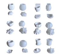 Multipurpose Silicone Mold for Crafting Toilet Persimmon Storage Jars and Flexible for Multiple Uses Reusable Craft Mold