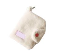 Multipurpose Simple and Stylish Plush Pouches Portable Accessory for Storing Coin Or Small Items On The Way Use