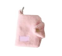 Multipurpose Simple and Stylish Plush Pouches Portable Accessory for Storing Coin Or Small Items On The Way Use
