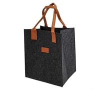 Multipurpose Six Grid Wine Bottle Bag Crafted with Felt Material to Protect Bottles from and Temperature Changes (2pcs)