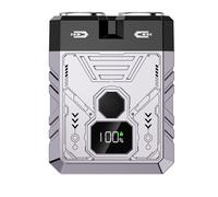 Multipurpose Small Electric Shaver Efficient Rechargeable Hair Removal Tool Portable Beard Trimmer for Men Travel Use Double Cutter