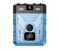 Multipurpose Small Electric Shaver Efficient Rechargeable Hair Removal Tool Portable Beard Trimmer for Men Travel Use Double Cutter