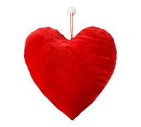 Multipurpose Soft Stuffed Heart Pendant Valentine's Day Red Heart Hanging Ornament for Wedding Proposal Decoration Hanging Ceiling Anniversary Ornament