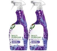 Multipurpose Spray Lavender Blue Fern 750ml pack of 2 Compatible With Cif Multisurface Antiseptic Hygiene Surface Kitchen Bathroom Cleaner Disinfectant with Welari Thank You Card | (2pack) (1500ml)