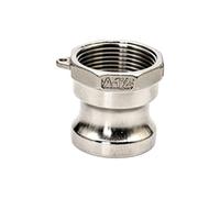Multipurpose Stainless Steel Coupling Without Special, A | Stainless Steel Connection Fitting with Installation for House Plumbing, Water Oil Pipe