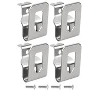 Multipurpose Stainless Steel Electric Drill Belt Clip Hook 4Pcs for N268241 N086039 Tool Accessibility Garage Workshop Wall Storage