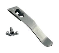 Multipurpose Stainless Steel Holders with 3 Screws Included Gear Pockets Clip for Customized Cutter Assembly Projects Folding Cutter Pockets Clip