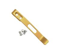 Multipurpose Stainless Steel Holders with 3 Screws Included Gear Pockets Clip for Customized Cutter Assembly Projects Folding Cutter Pockets Clip