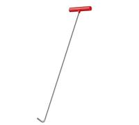 Multipurpose Stainless Steel Utility Hook with Ergonomic Grip Perfect for Opening Grates Door and Moving Heavy Items Expert Sewer Hook