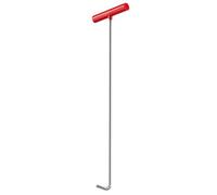 Multipurpose Stainless Steel Utility Hook with Ergonomic Grip Perfect for Opening Grates Door and Moving Heavy Items Expert Sewer Hook