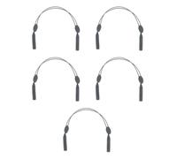 MultiPurpose Steel Reinforced Shades Strap Lightweight Eyeglass String Lanyard Retainer Unisex Eyewear String Holder Black