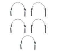 MultiPurpose Steel Reinforced Shades Strap Lightweight Eyeglass String Lanyard Retainer Unisex Eyewear String Holder Black