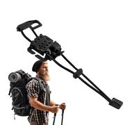 Multipurpose Strap Clip Set - Backpack Add-On Clips, Hook Accessories | Outdoor Fixing Gear Clips for Walking Poles, Flashlights, Bottles During Mountain Adventures, Day Trips or Camp Nights