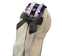 Multipurpose Stretchy Lace Hairband Elegant Decorative Bows Hairpiece For Weddings Parties Daily Use Adjustable Elastic Headbands Women