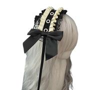 Multipurpose Stretchy Lace Hairband Elegant Decorative Bows Hairpiece For Weddings Parties Daily Use Adjustable Elastic Headbands Women